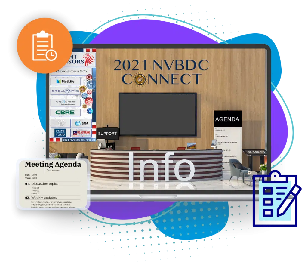 A customizable conference agenda in Eventdex