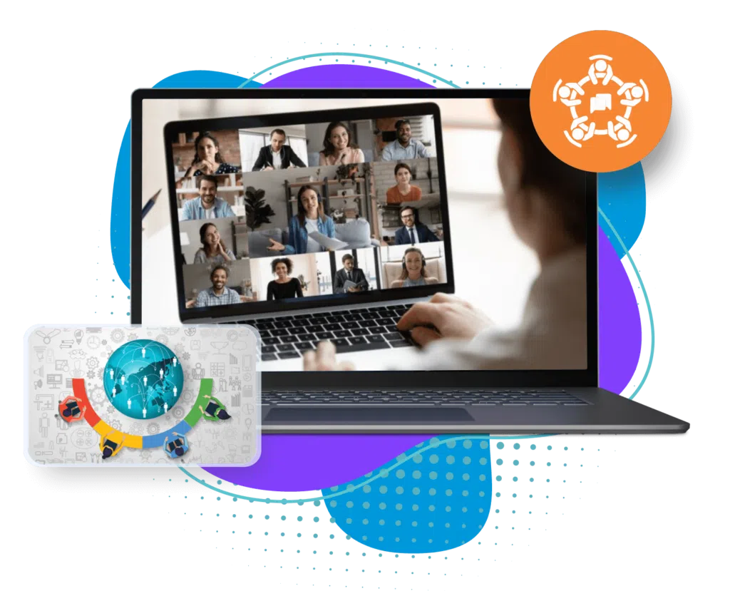 Virtual roundtables on the Eventdex platform