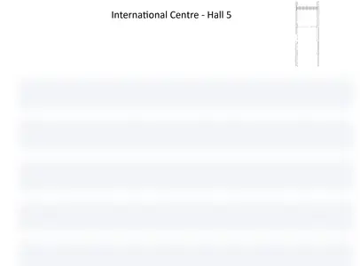 Preview of Hall 5 at The International Centre