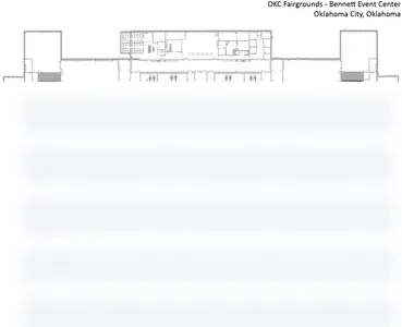 Preview of Floor plan 1 at OKC Fairgrounds - Bennett Event Center