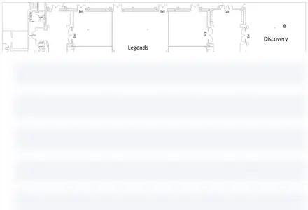 Preview of Floor plan 1 at The Royal Sonesta Hotel Houston Galleria - Legends Discovery pre-function
