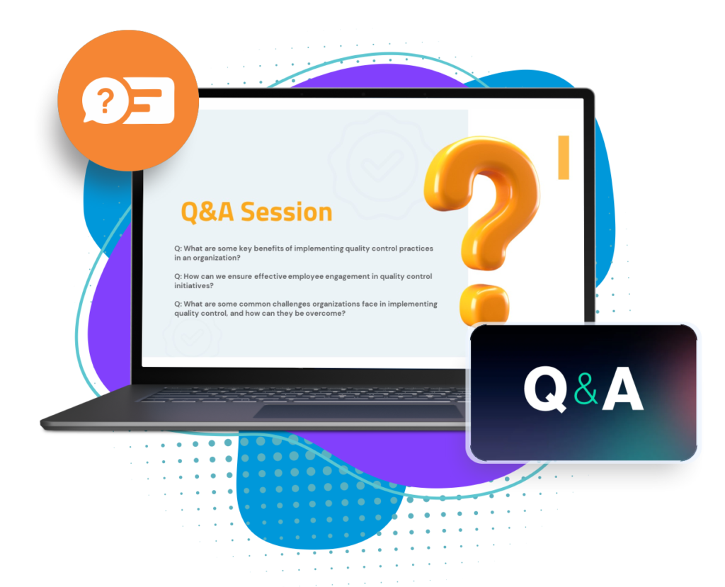 Live Event Q&A Widget