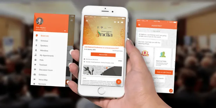 Hubilo mobile event app